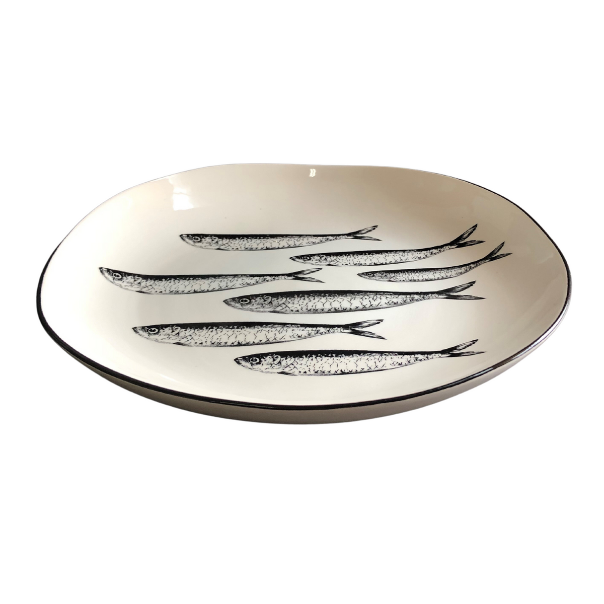 Sardine Round Serving Dish Portugalia Marketplace