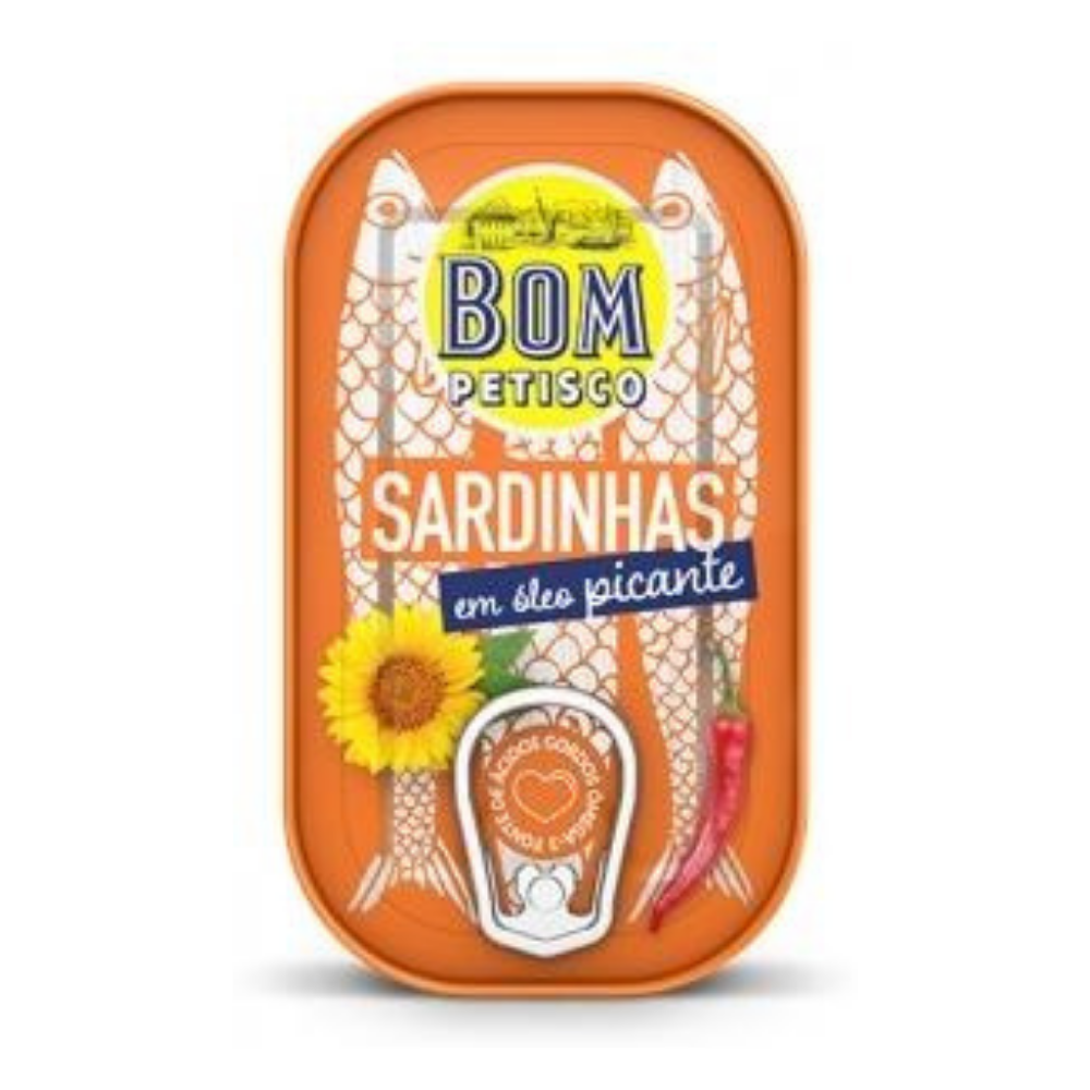 Bom Petisco Sardines in Hot Vegetable Oil