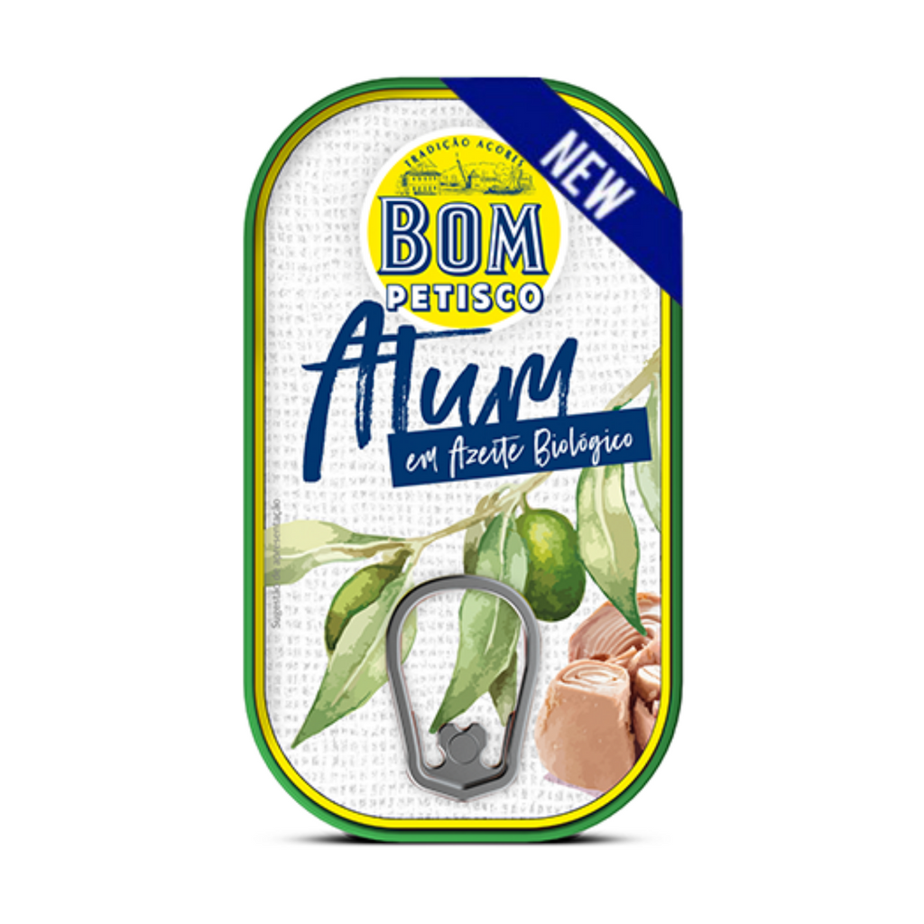 Bom Petisco Solid Tuna in Organic Olive Oil