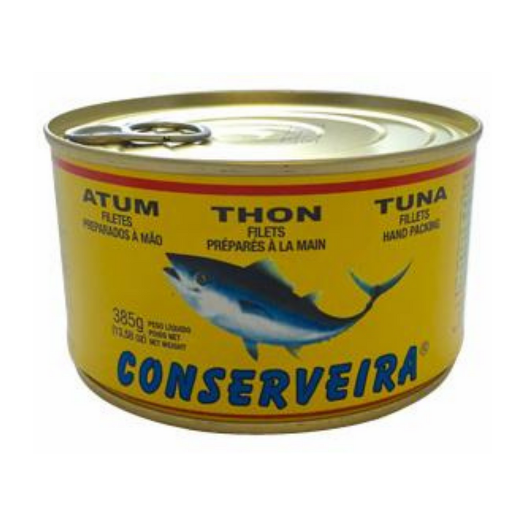 Conserveira Tuna Fillets in Vegetable Oil - 385g