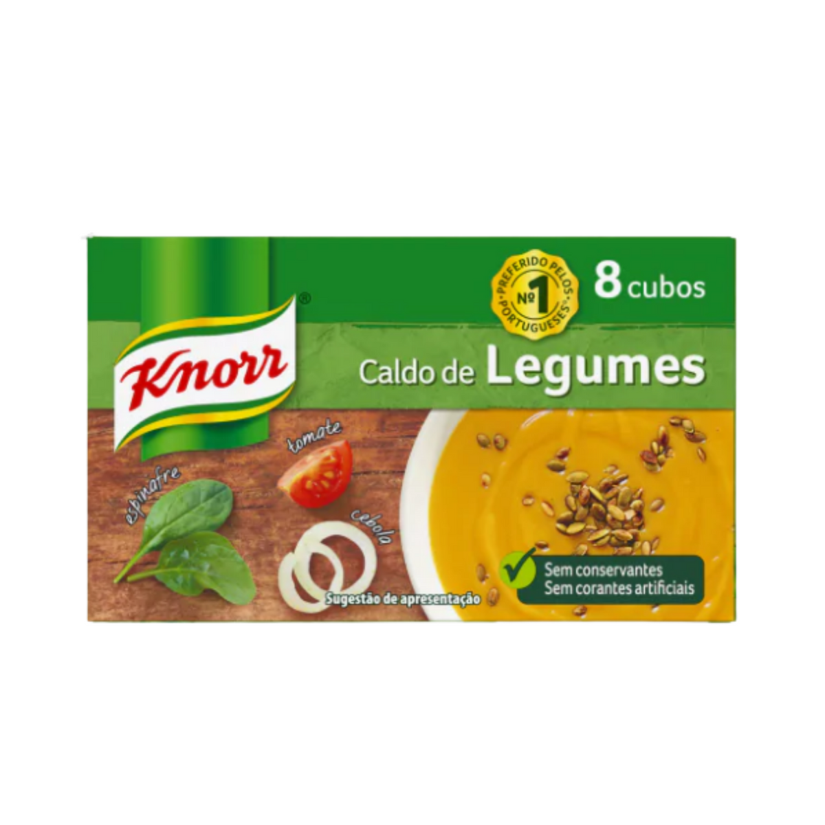 Bouillon de légumes déshydratés 1,2 Kg jusqu'à 60 L Knorr