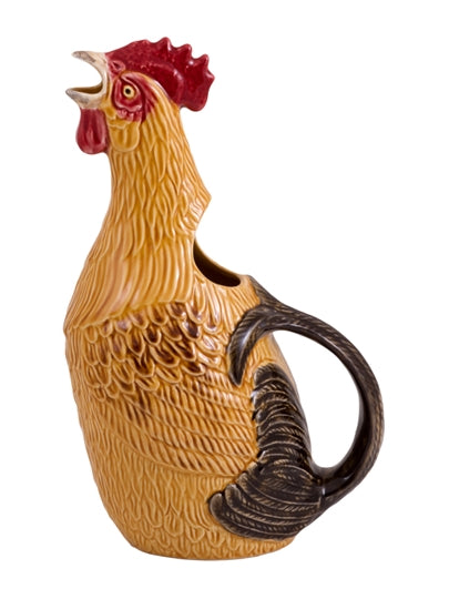 Bordallo Pinheiro Pitcher Rooster