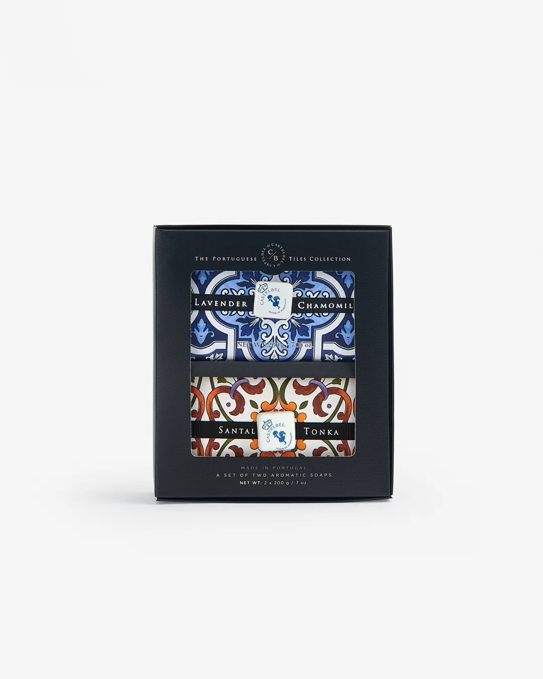 Castelbel Tile Lavender Chamomile & Santal Tonka Soap Set