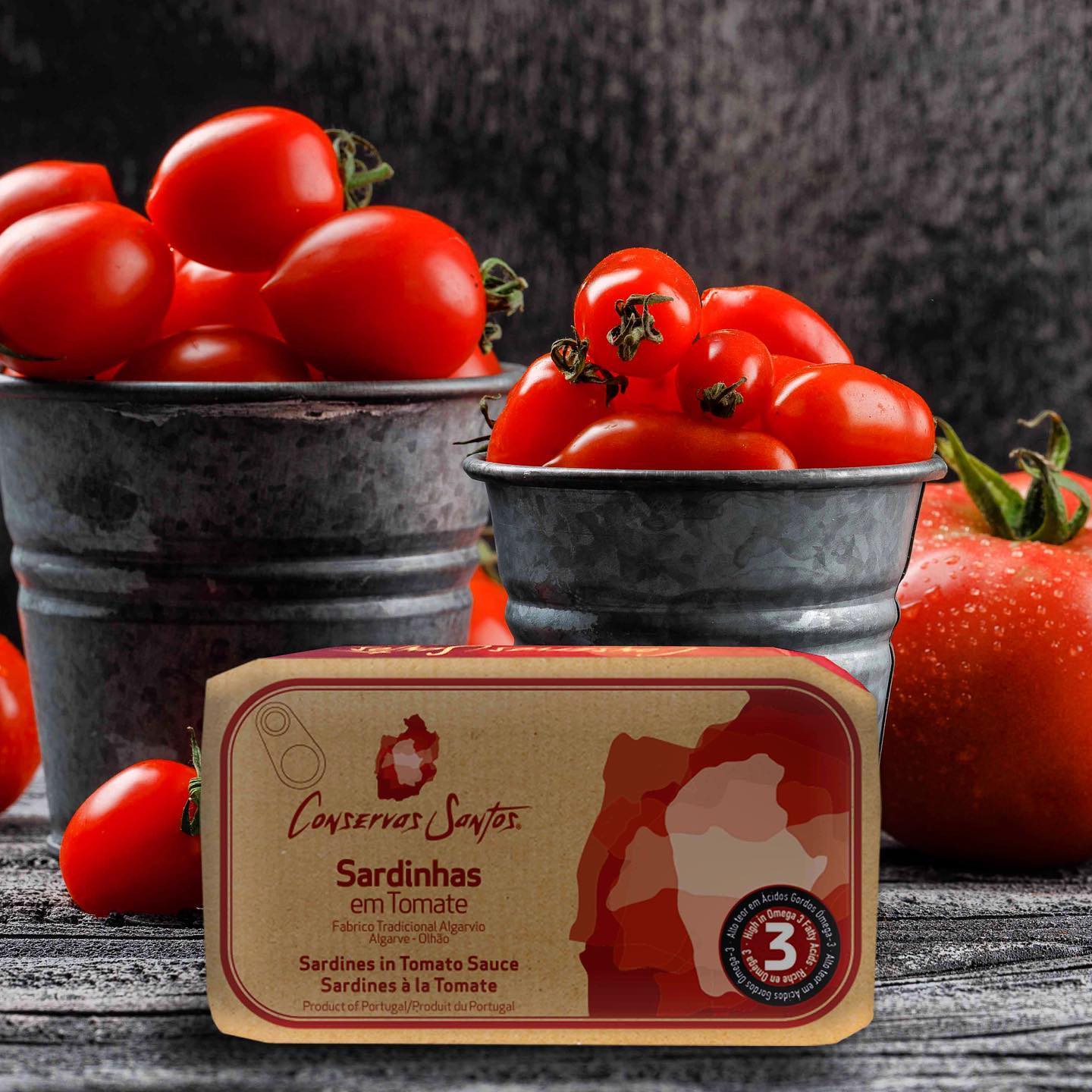 Conservas Santos Portuguese Sardines in Tomato Sauce