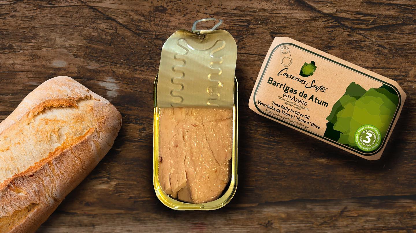 Conservas Santos Tuna Belly in Vegetable Oil