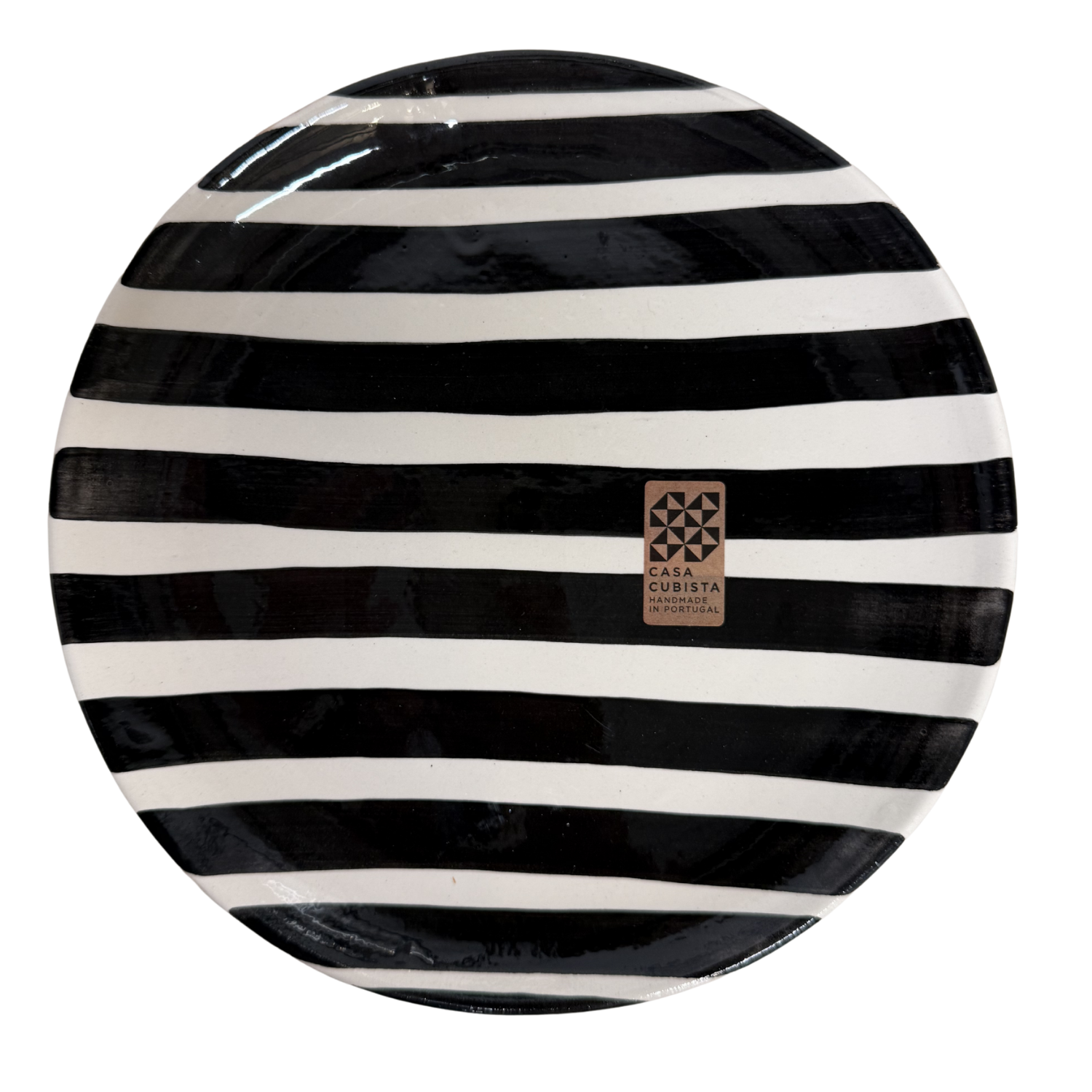 Casa Cubista Small Plate - Bold Stripe
