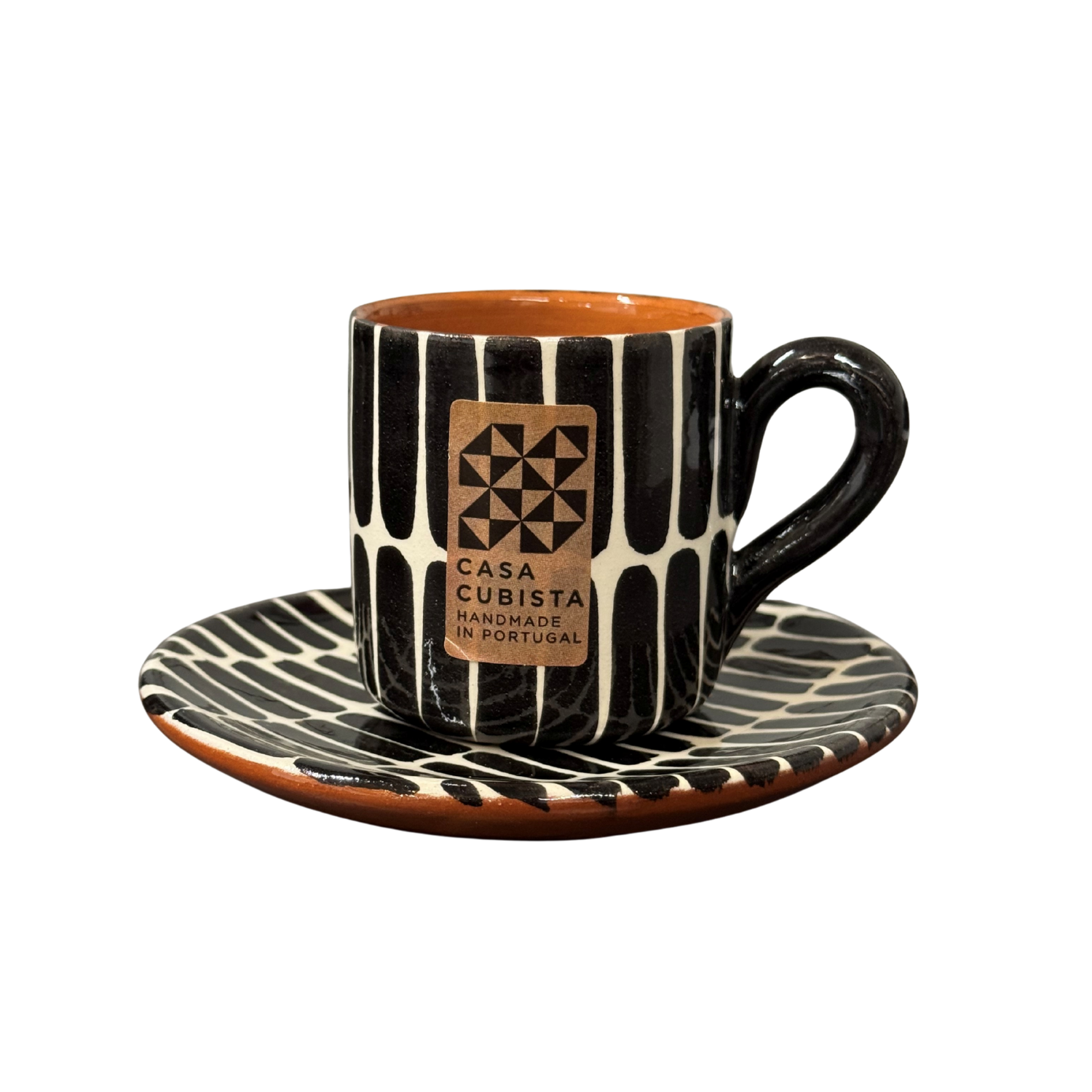 Casa Cubista Dash Espresso Cup and Saucer