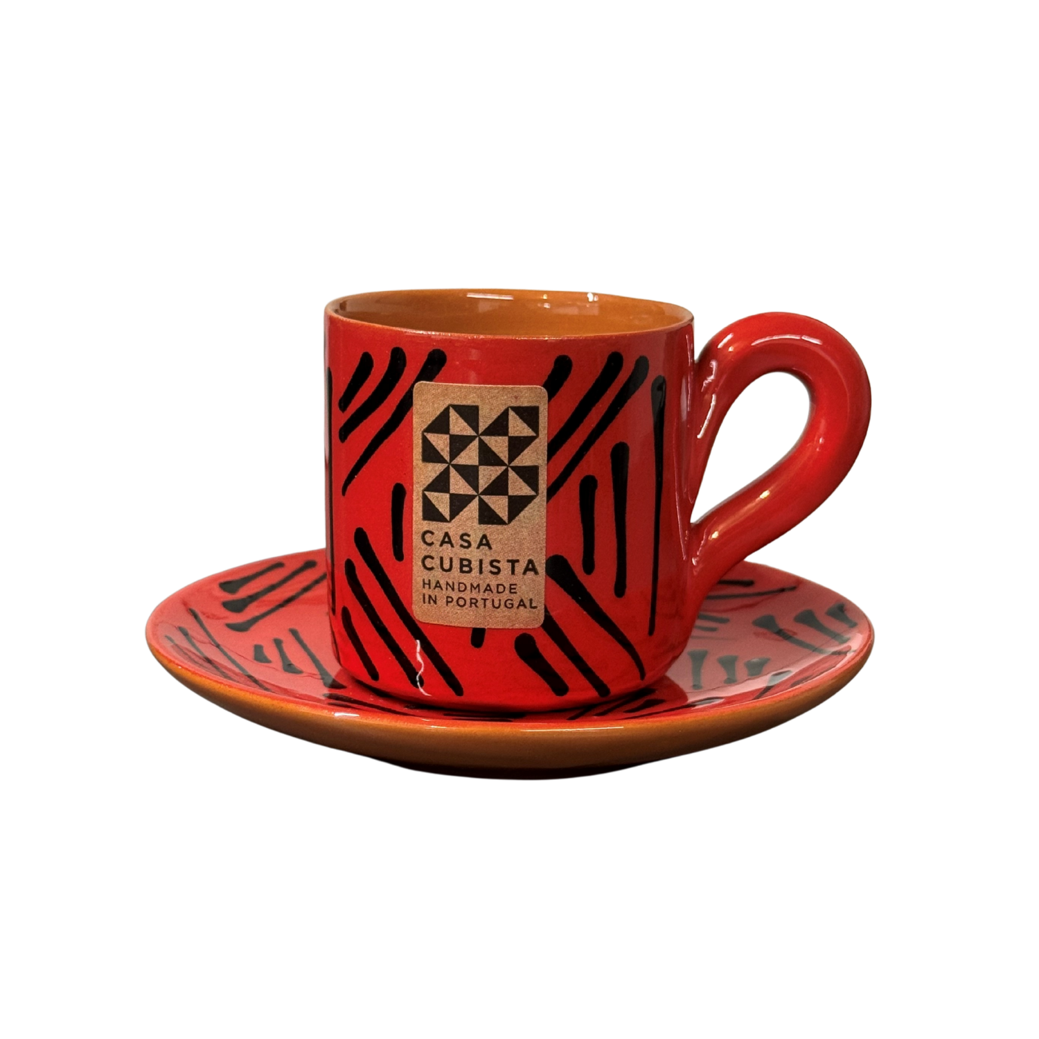 Casa Cubista Cesto Espresso Cup and Saucer