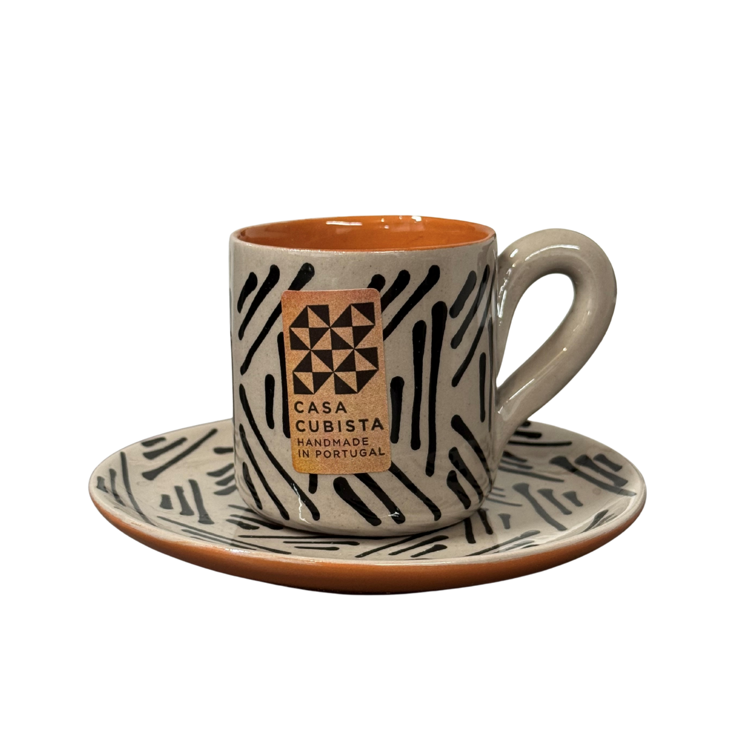 Casa Cubista Cesto Espresso Cup and Saucer