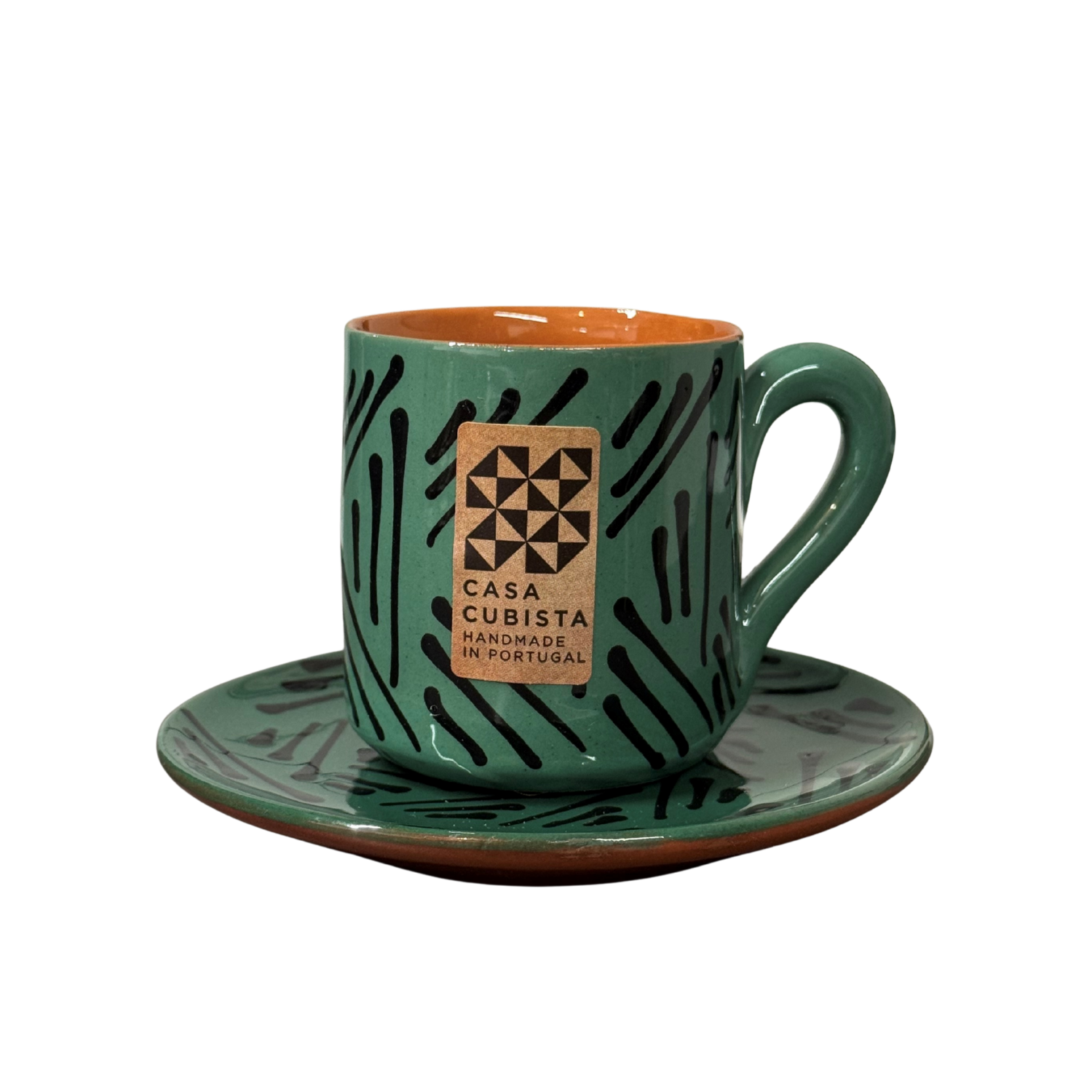 Casa Cubista Cesto Espresso Cup and Saucer