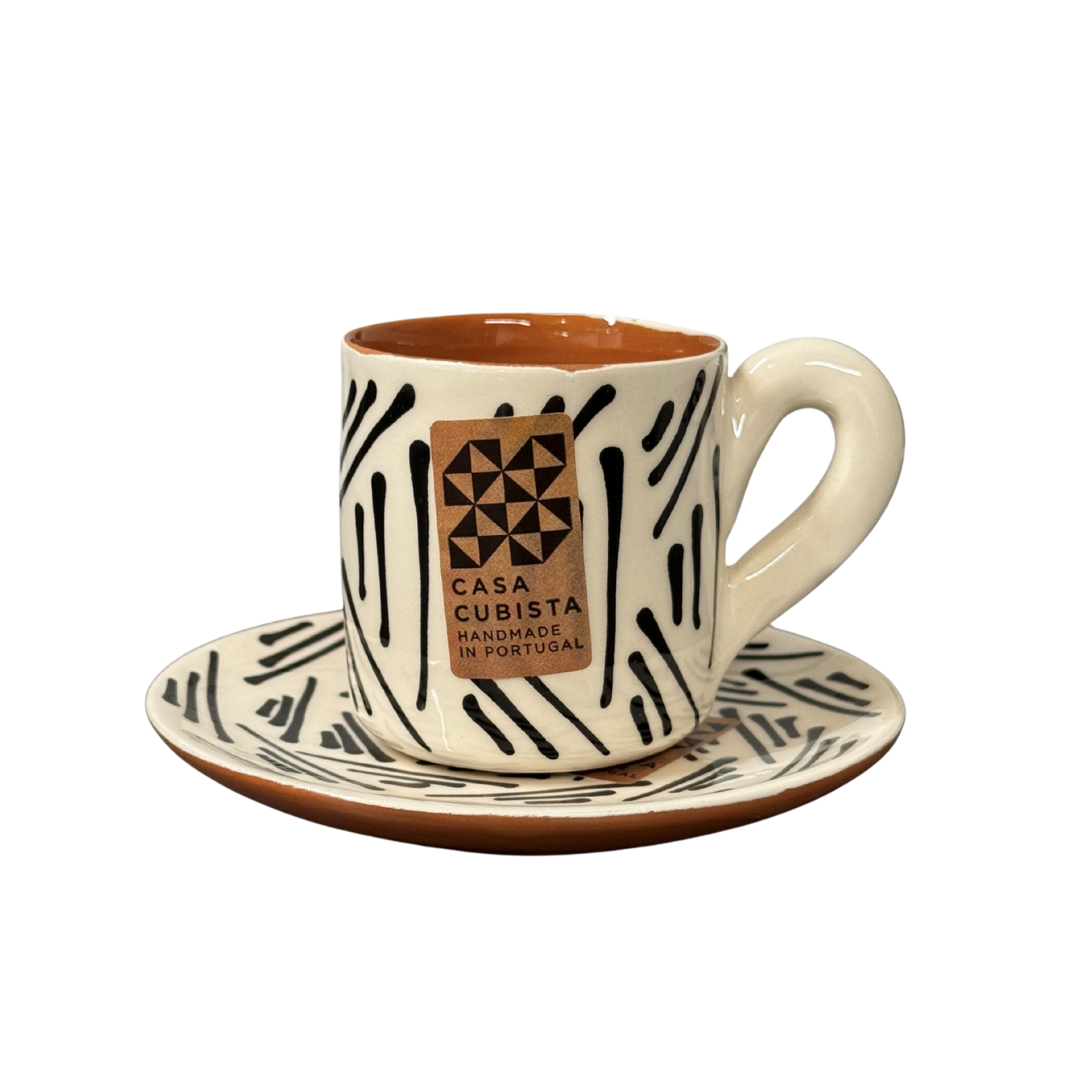 Casa Cubista Cesto Espresso Cup and Saucer