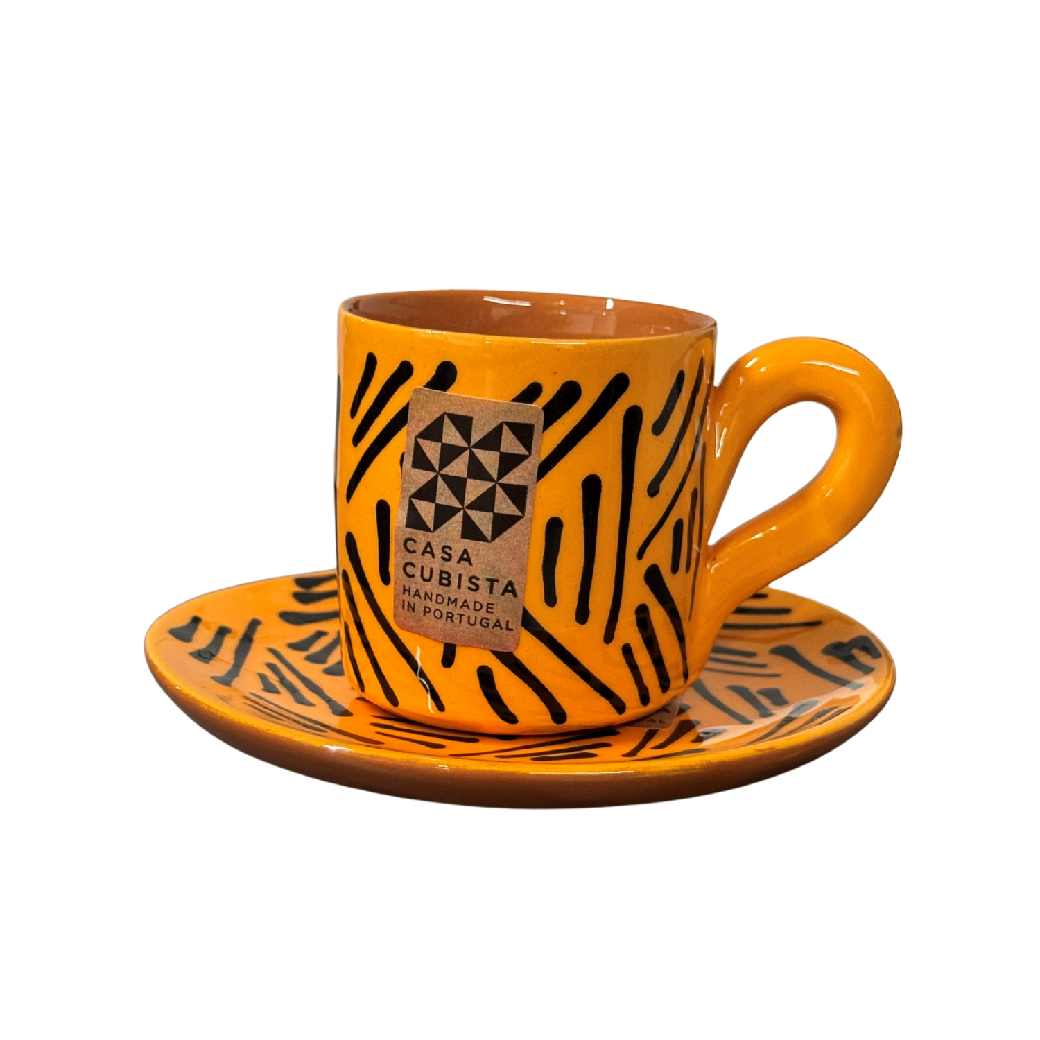 Casa Cubista Cesto Espresso Cup and Saucer