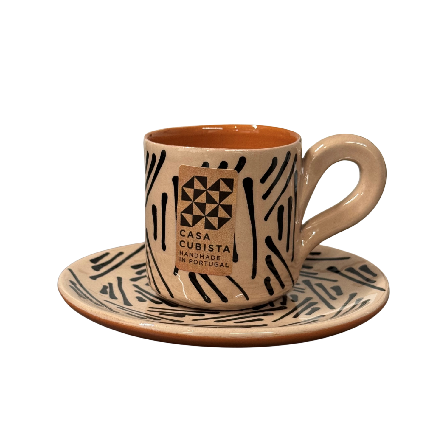 Casa Cubista Cesto Espresso Cup and Saucer