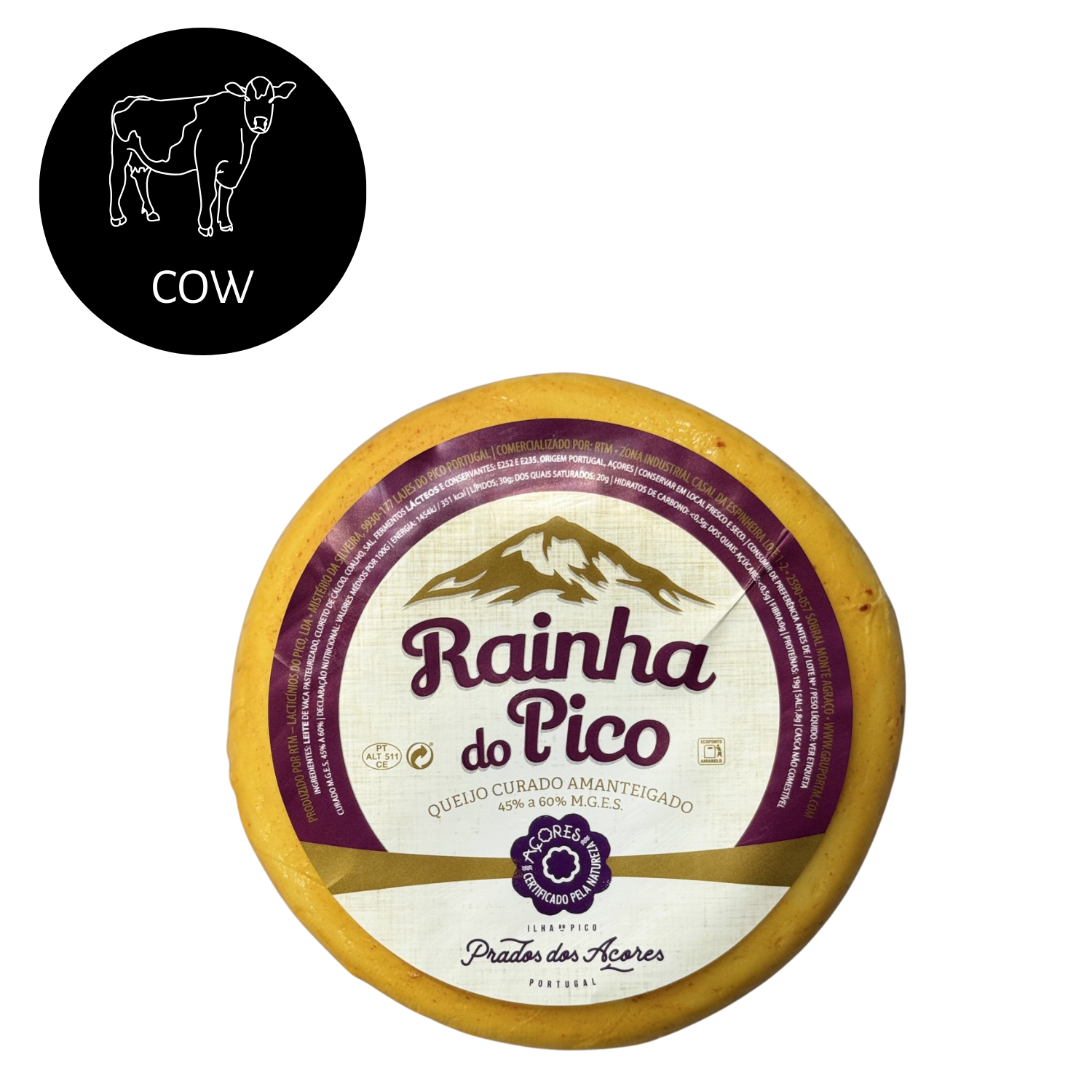 Rainha do Pico Cow Cheese