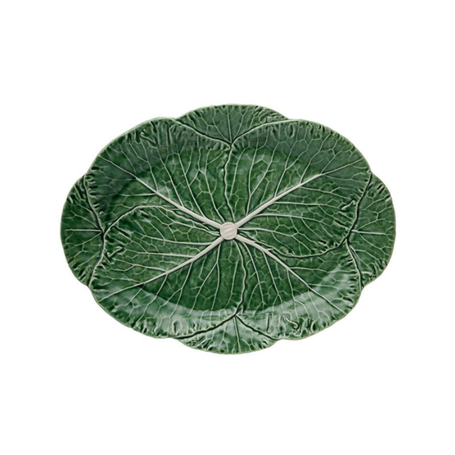 Bordallo Pinheiro Cabbage Oval Platters - Thumbnail 3