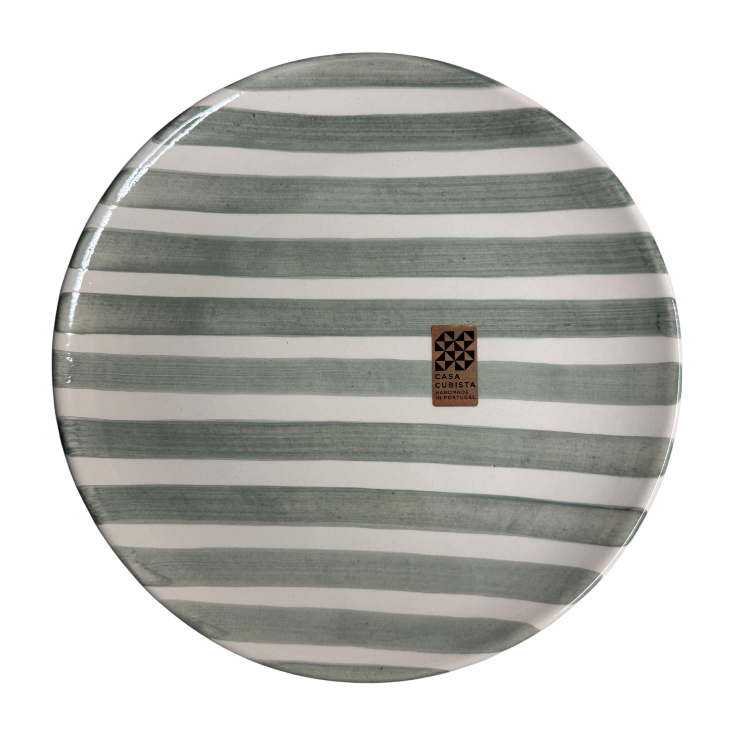 Casa Cubista Large Plate - Bold Stripe