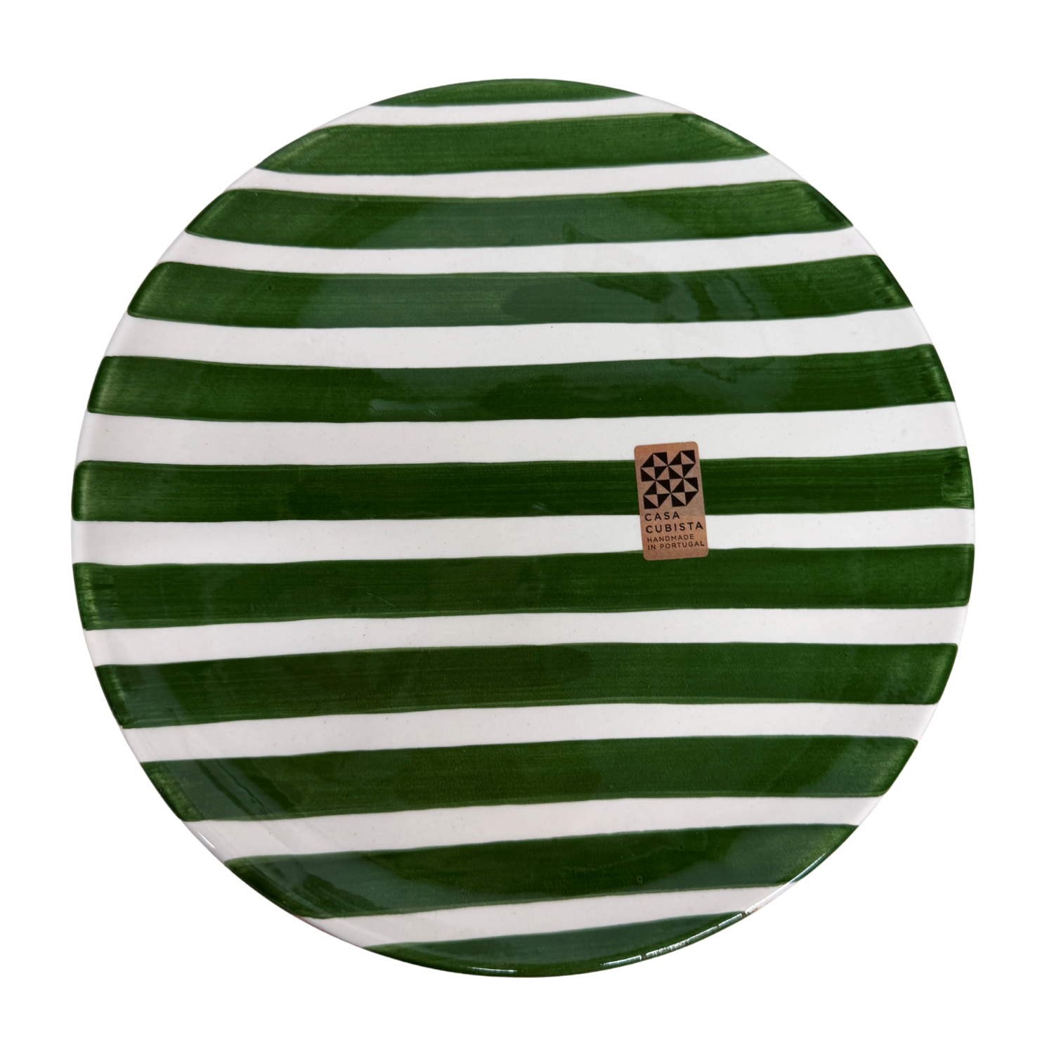 Casa Cubista Large Plate - Bold Stripe