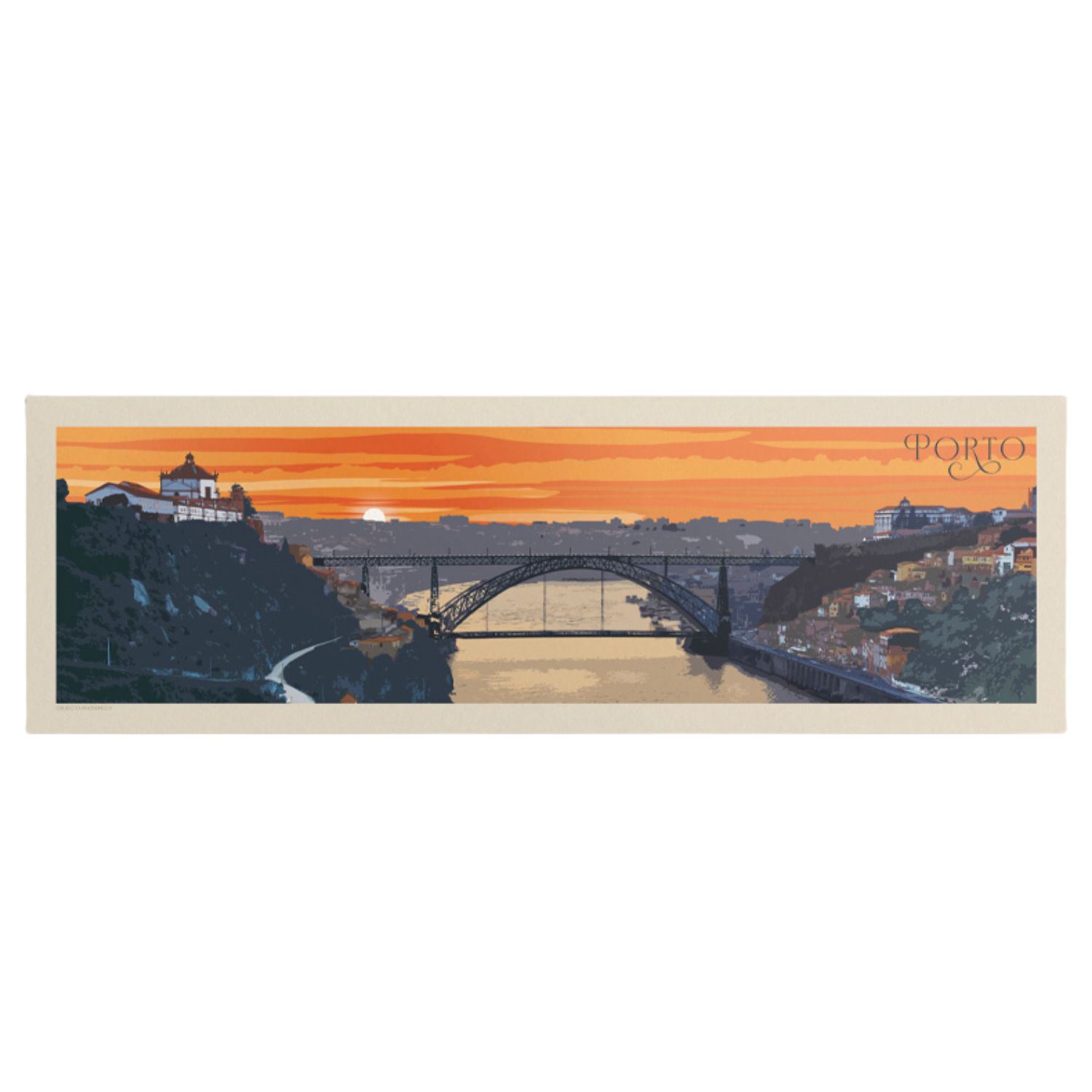 Objecto Anonimo Portugal Poster - Porto Landscape