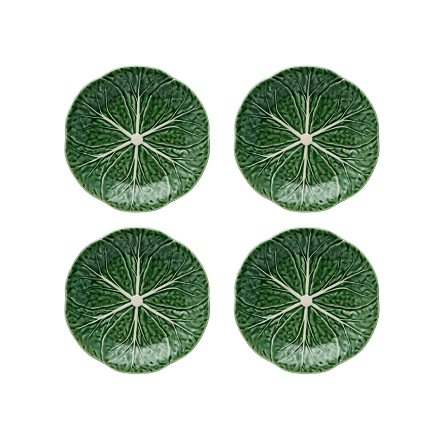 Bordallo Pinheiro Cabbage Fruit Plate