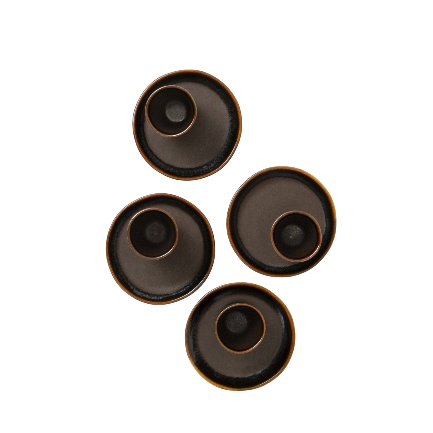 Terrafina Coffee Espresso Cup and Saucer - Set of 4