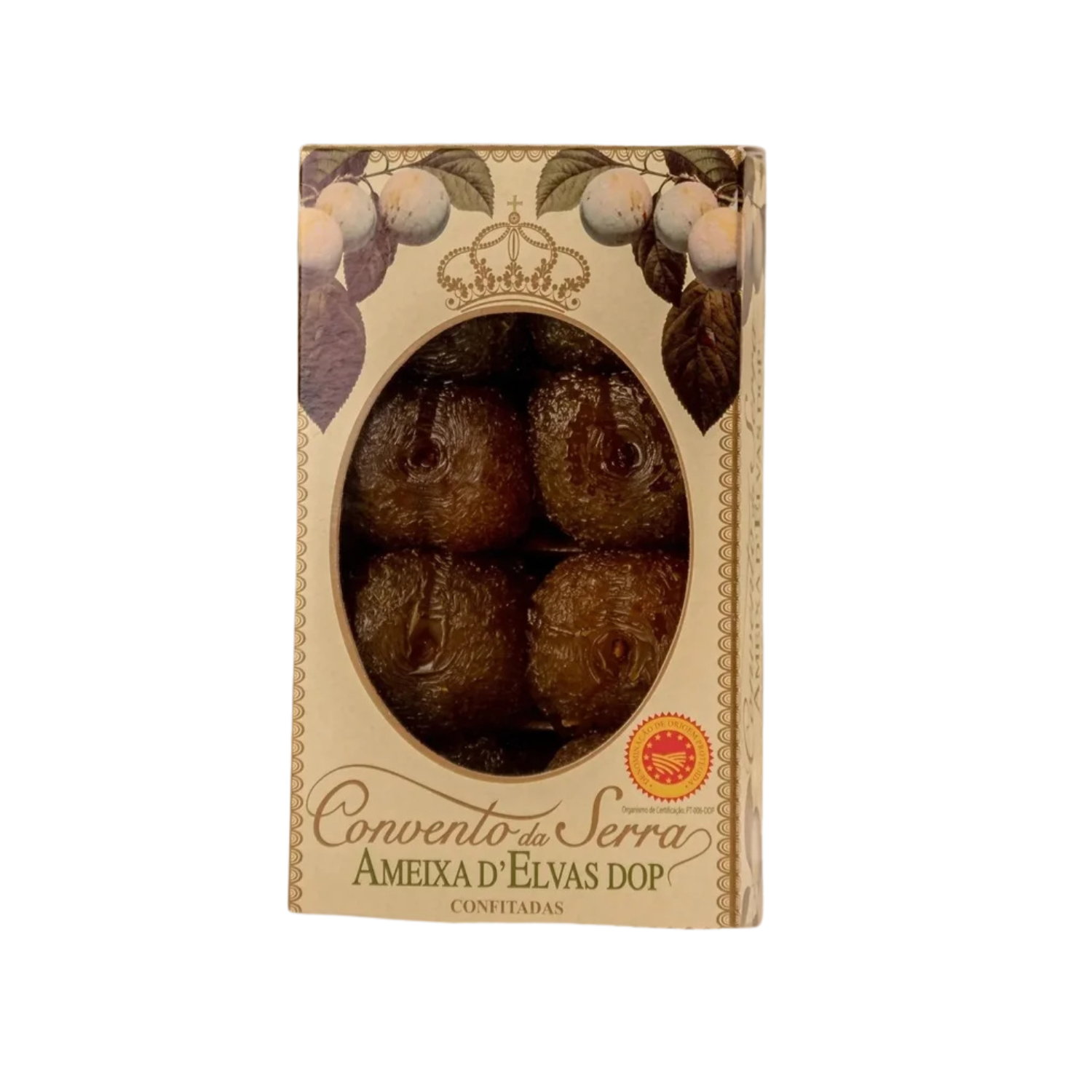 Convento da Serra Ameixas d’Elvas DOP – Preserved Green Gage Plums.