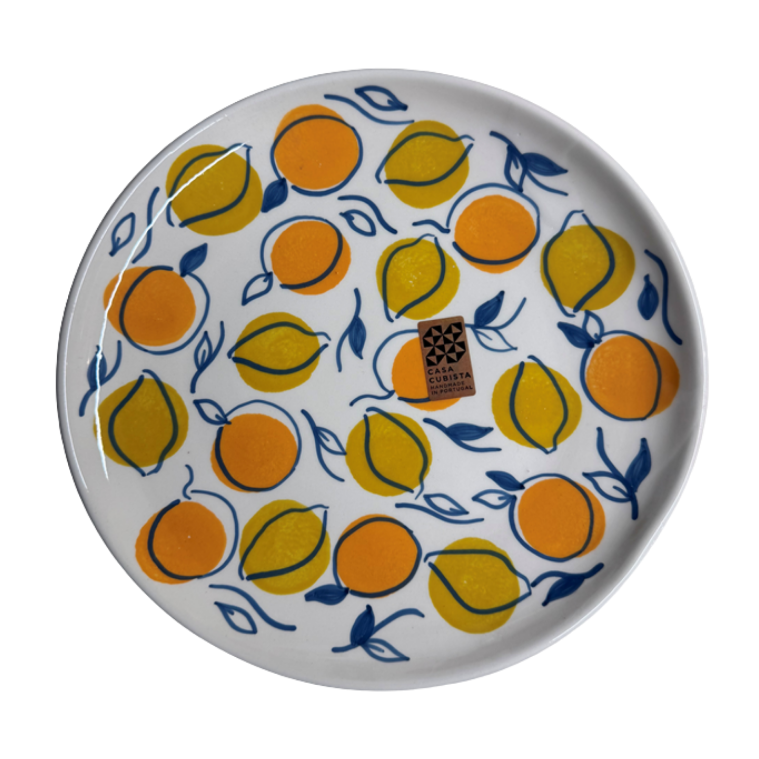 Casa Cubista Citrico Plate