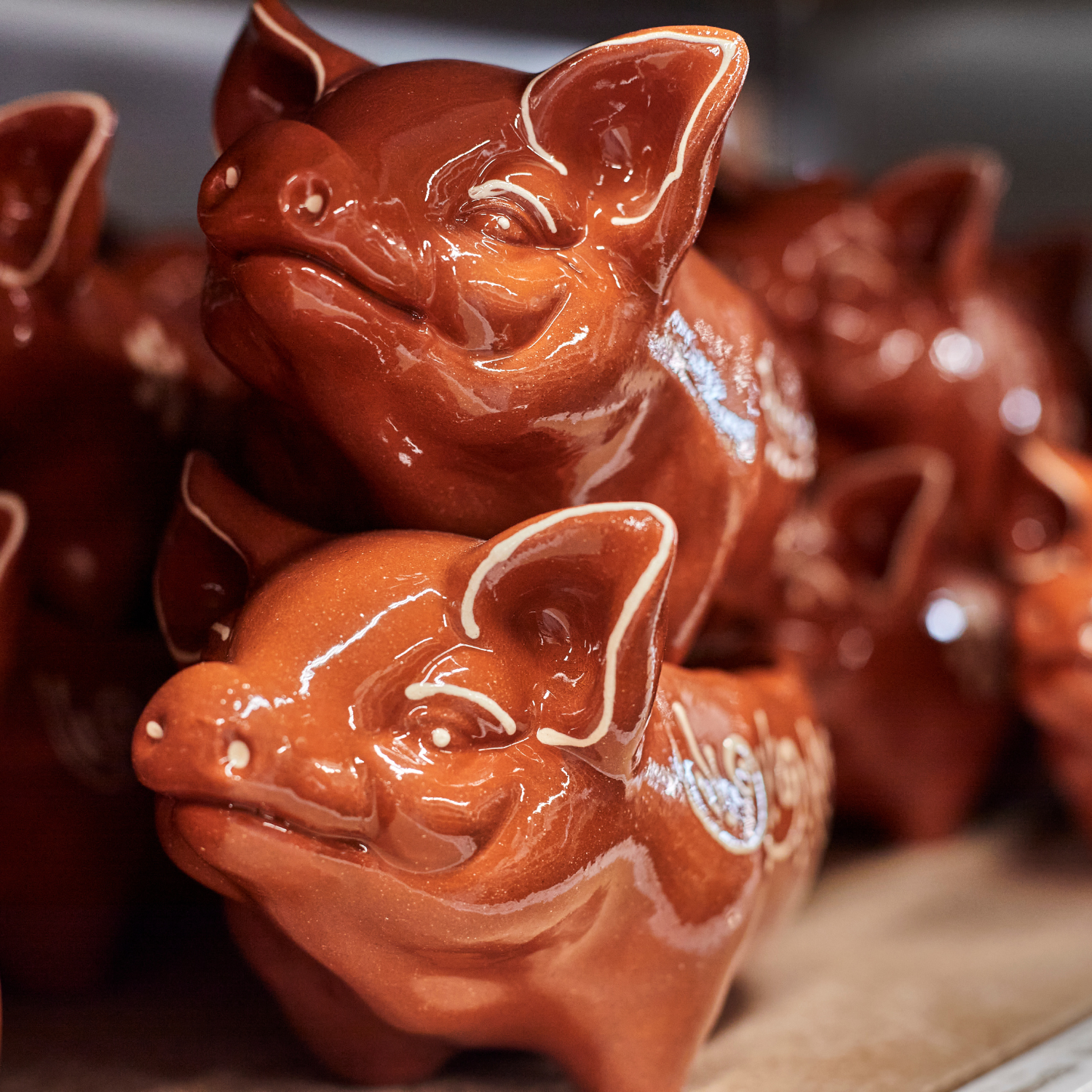 Portugalia Marketplace Pig Shaped Sausage Roaster