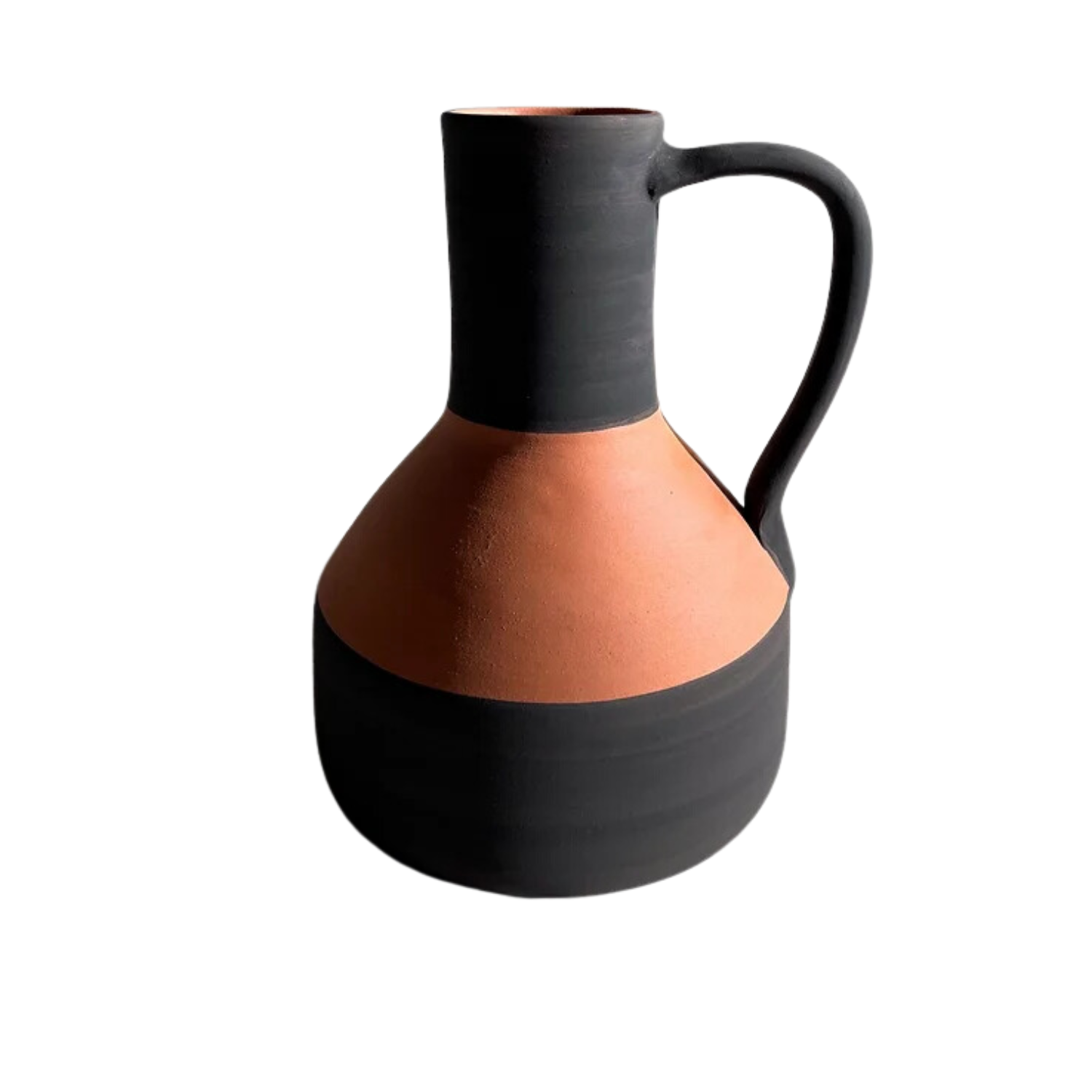 Casa Cubista Black Tube Neck Vessel