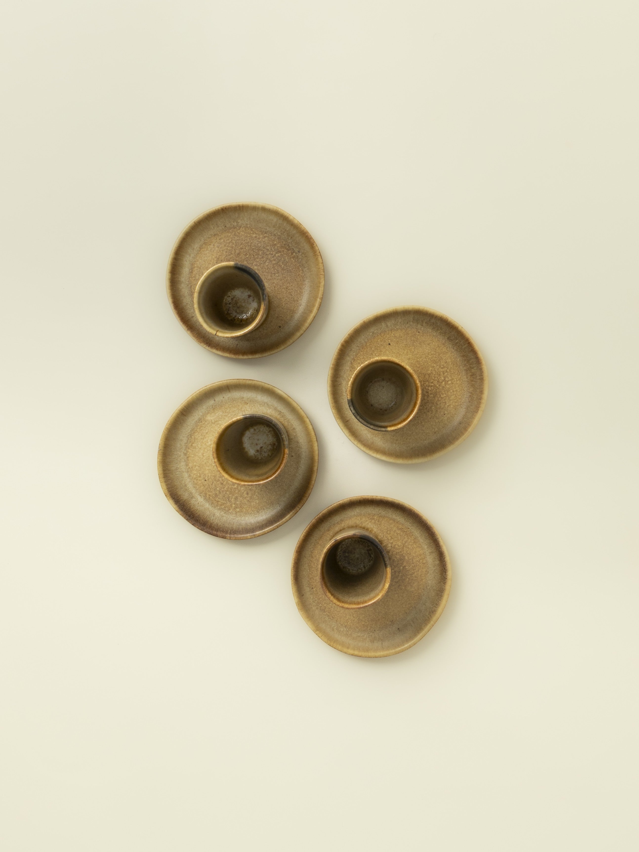 Terrafina Corals Espresso Cup and Saucer - Set of 4