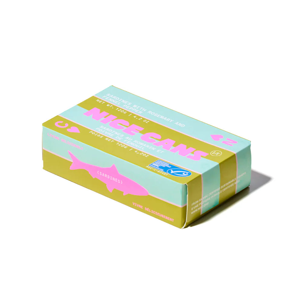 Nice Cans Sardines with Rosemary and Fennel Pepper