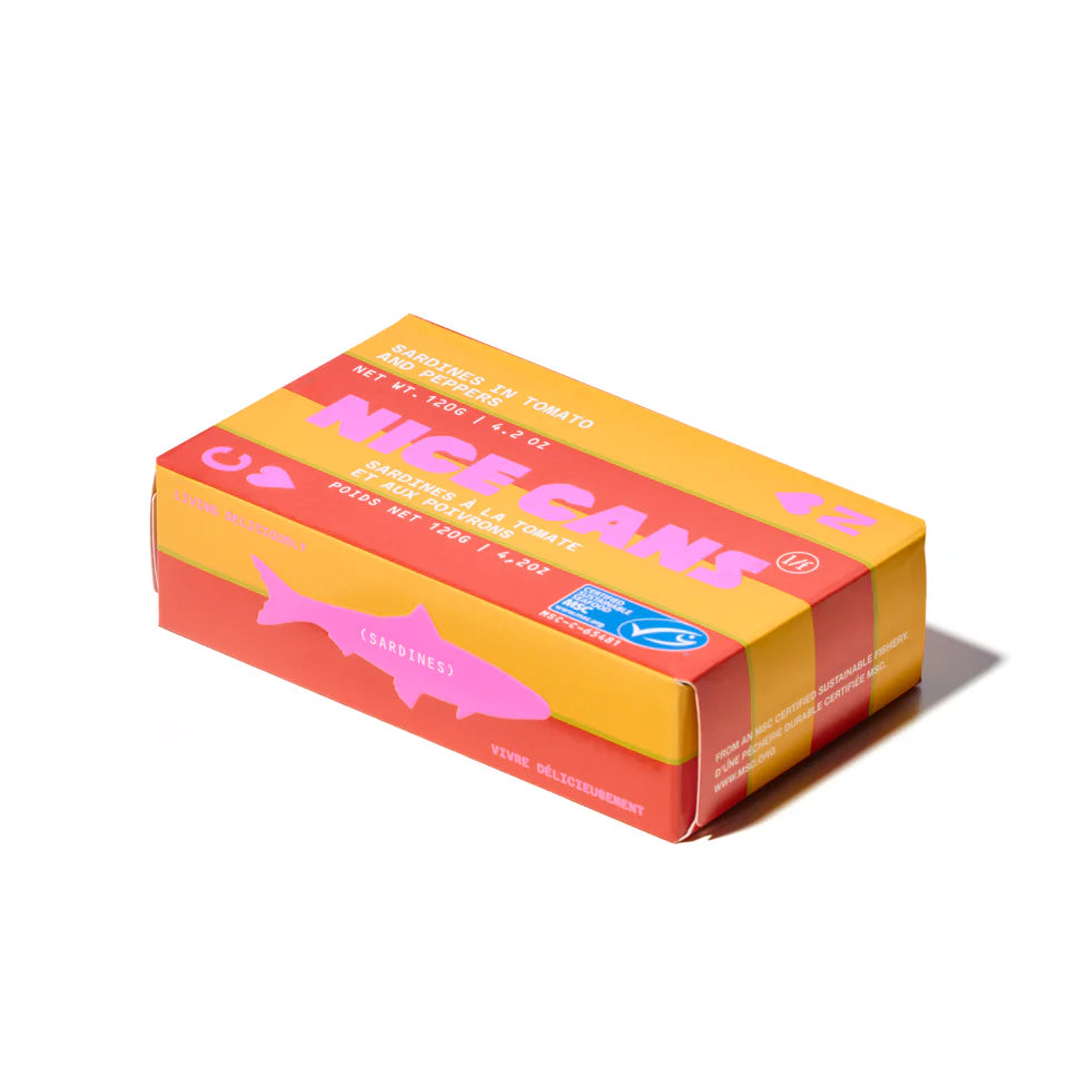 Nice Cans Sardines in Tomato and Peppers