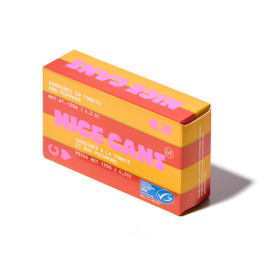 Nice Cans Sardines in Tomato and Peppers