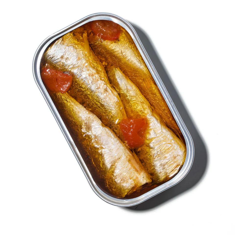 Nice Cans Sardines in Tomato and Peppers