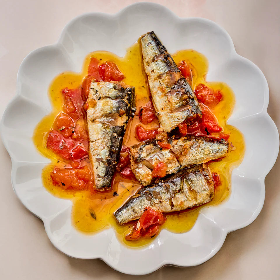 Nice Cans Sardines in Tomato and Peppers