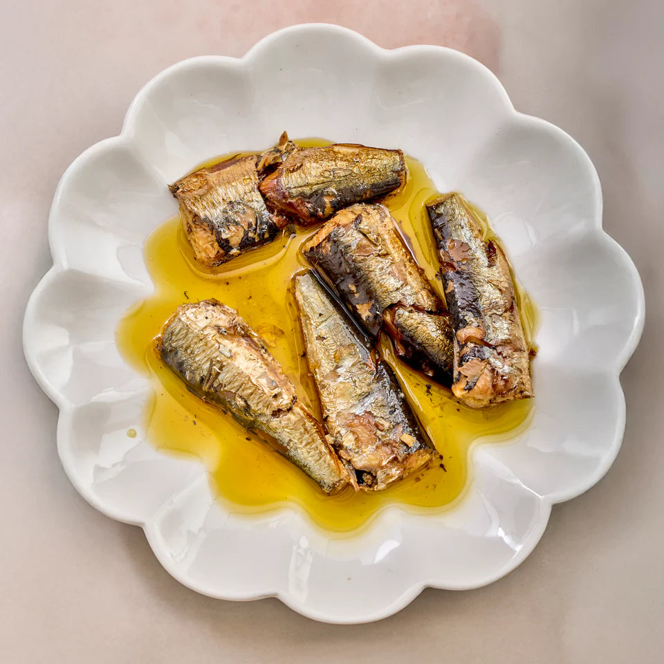 Nice Cans Smoked Sardines in Organic Olive Oil and Sea Salt