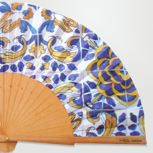 Terra Lusa 17th Century Portuguese Tiles Camellia Fan