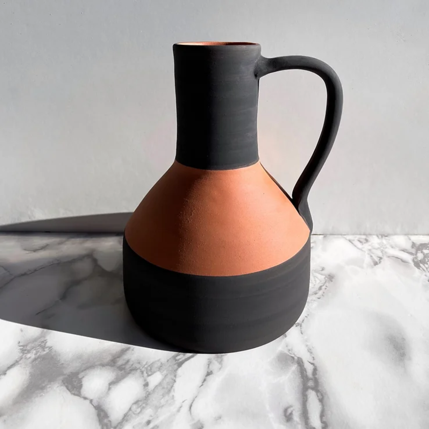Casa Cubista Black Tube Neck Vessel