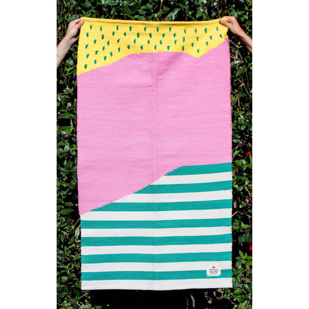 【GUR】RUG by GUR ラグ アート ポルトガル 100×100cm Rugs by GUR | Portugalia Marketplace
