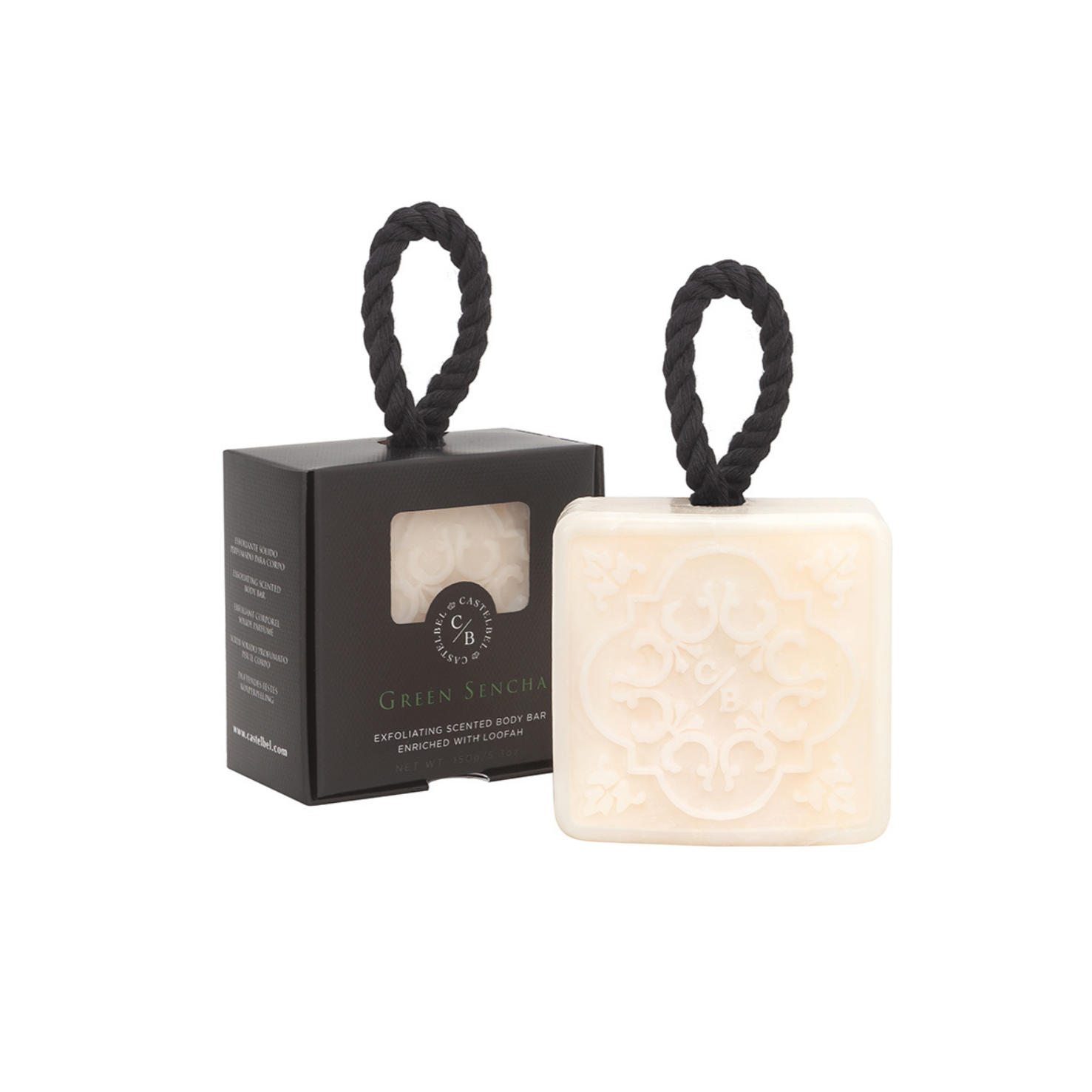 Castelbel Green Sencha Exfoliating Body Bar