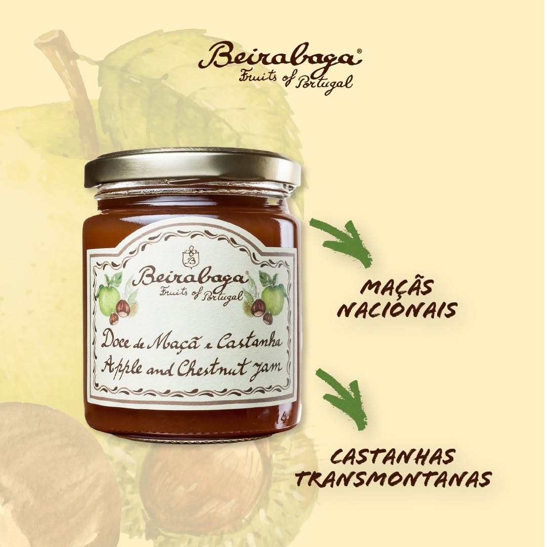 Beirabaga Apple and Chestnut Jam-270gr