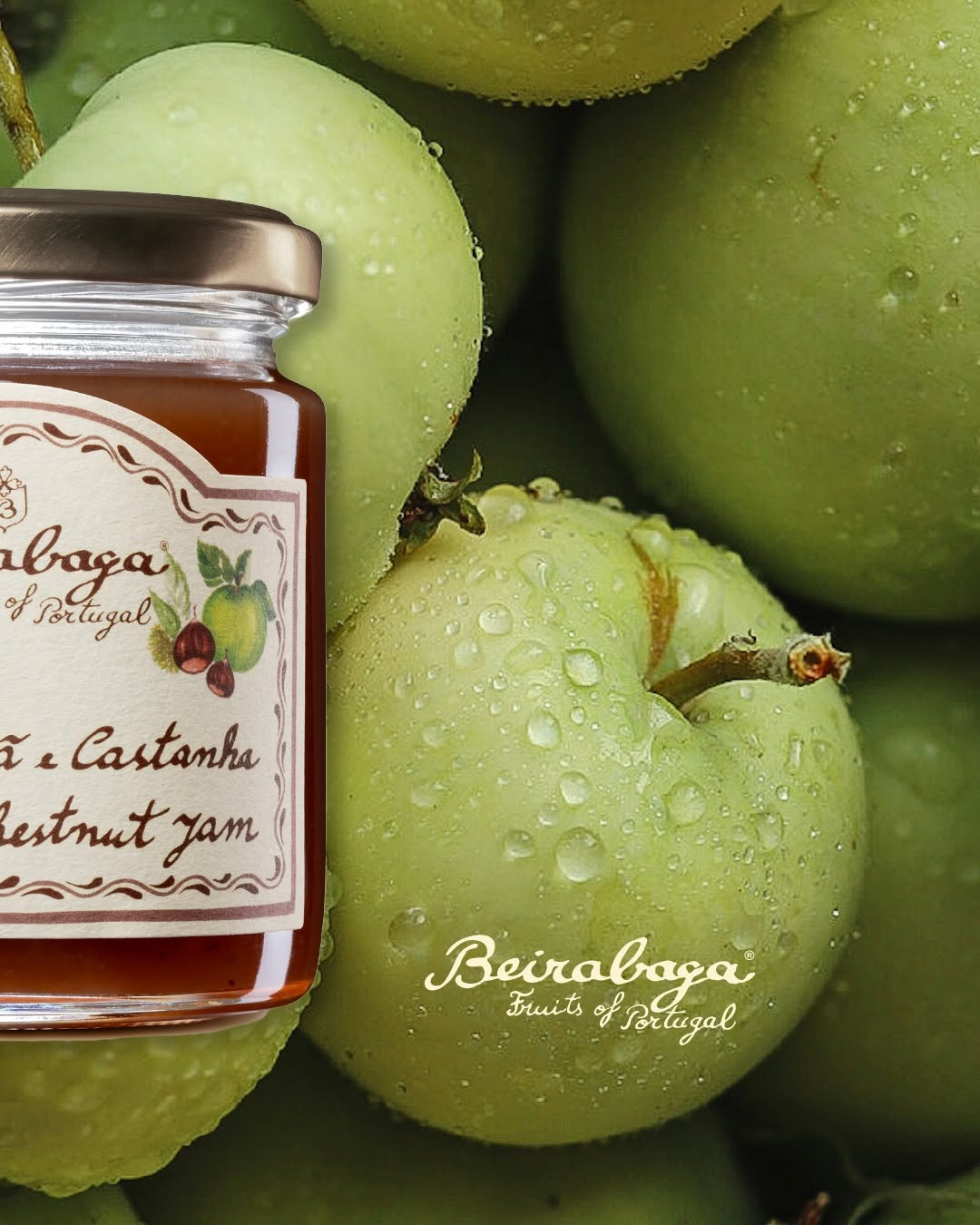 Beirabaga Apple and Chestnut Jam-270gr