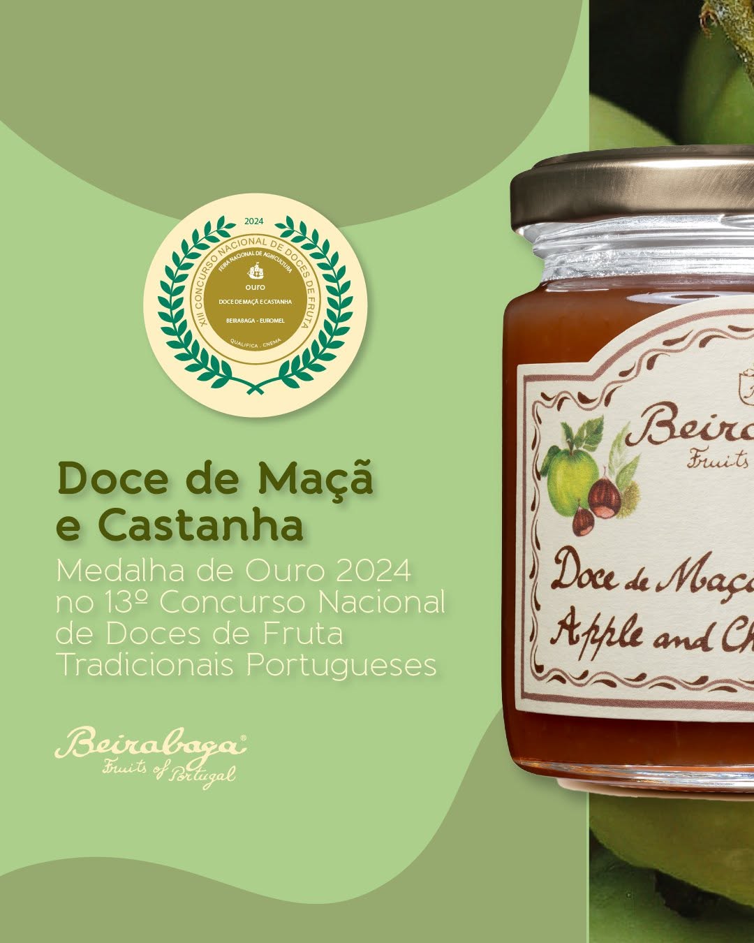 Beirabaga Apple and Chestnut Jam-270gr