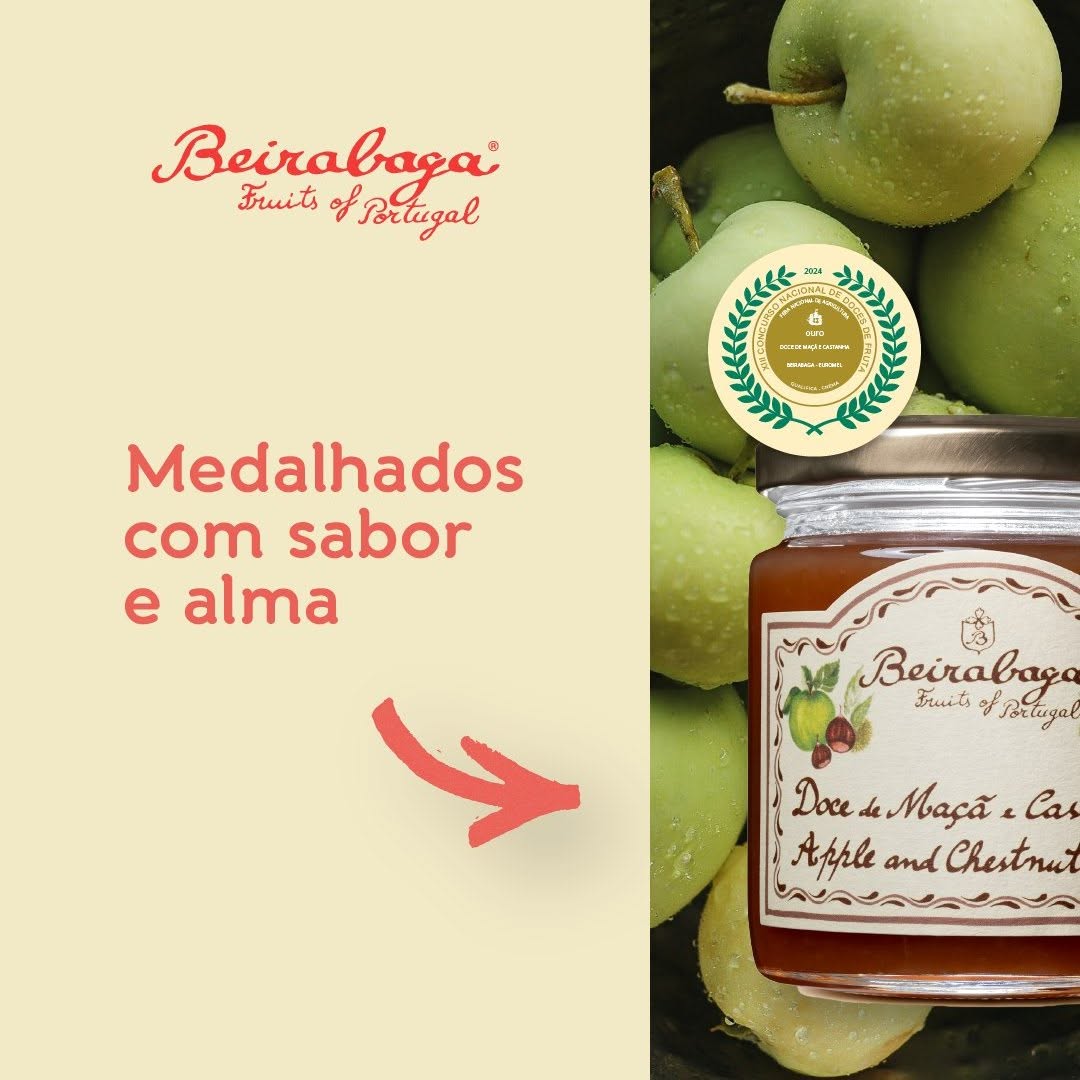 Beirabaga Apple and Chestnut Jam-270gr