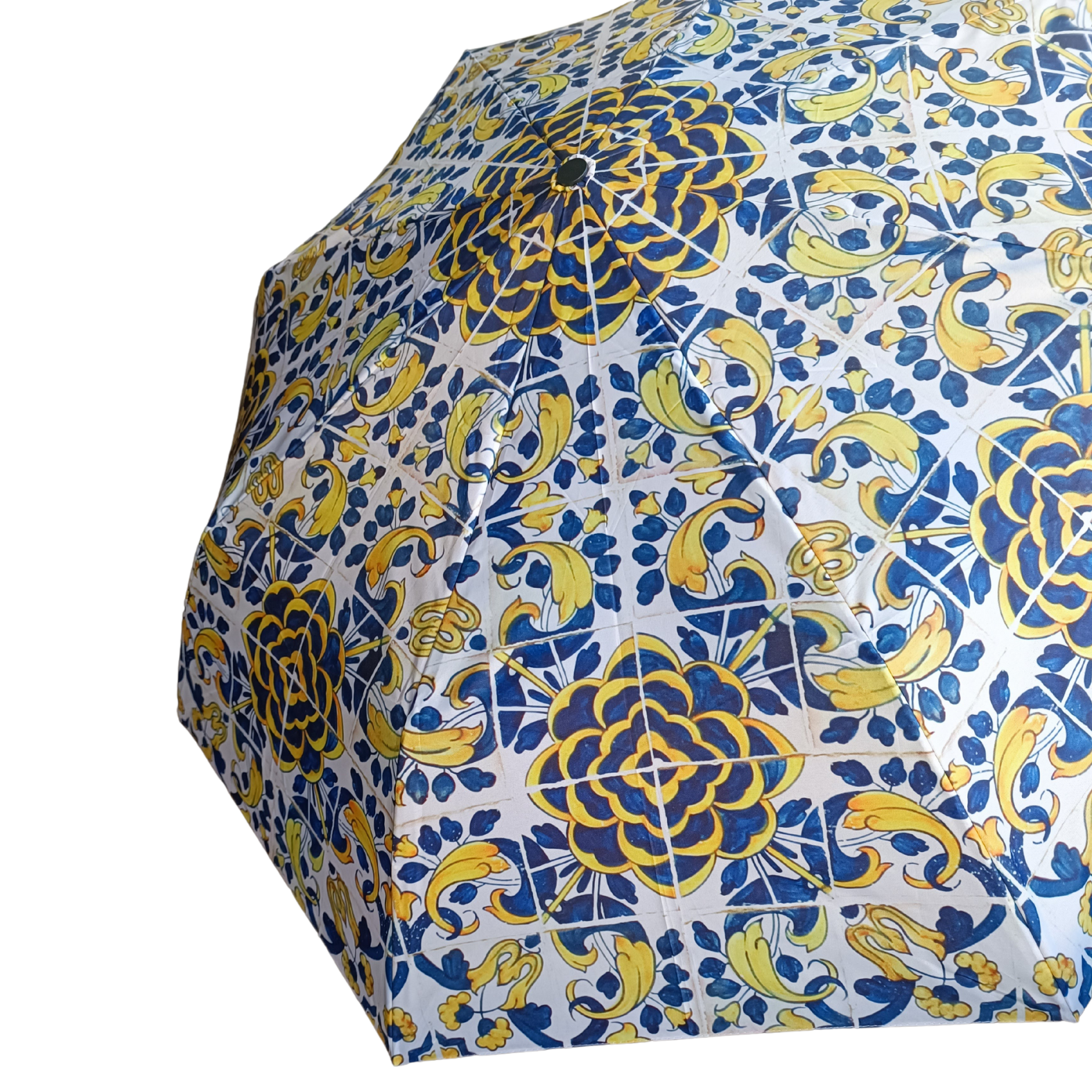 Terra Lusa 17th Century Portuguese Tiles Camellia Umbrella