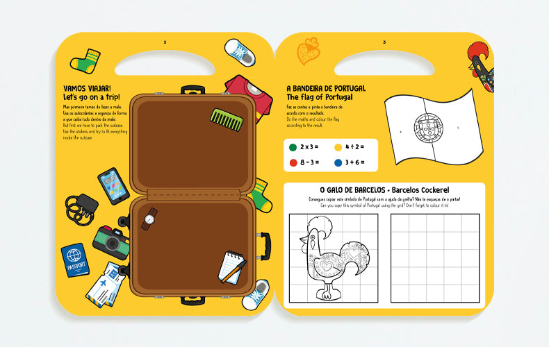 A Trip Through Portugal - Uma Viagem por Portugal (Bilingual Activity Book)