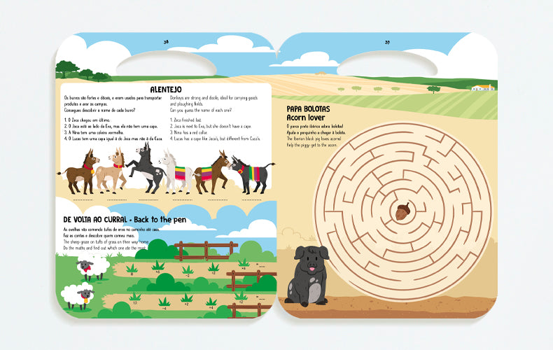 A Trip Through Portugal - Uma Viagem por Portugal (Bilingual Activity Book)