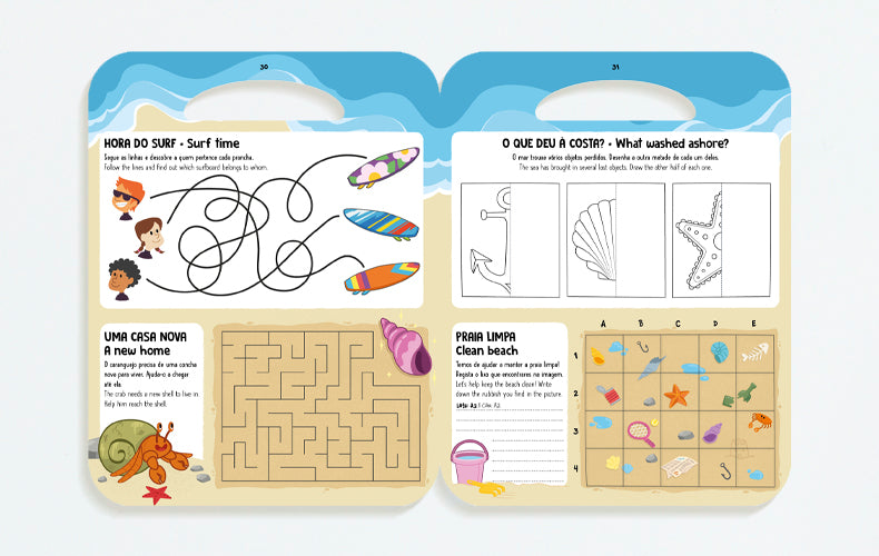 A Trip Through Portugal - Uma Viagem por Portugal (Bilingual Activity Book)