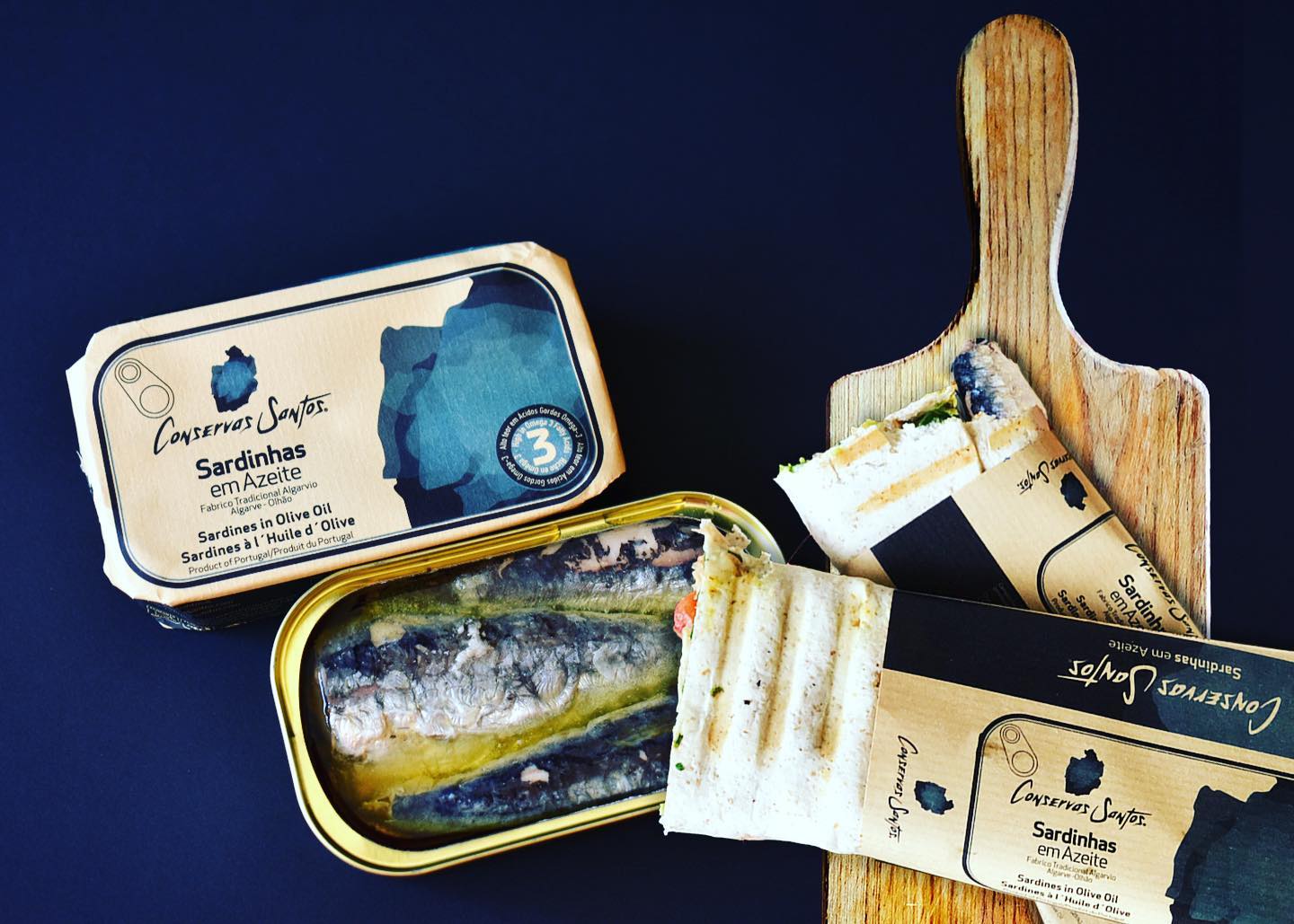 Conservas Santos Portuguese Sardines in Olive Oil