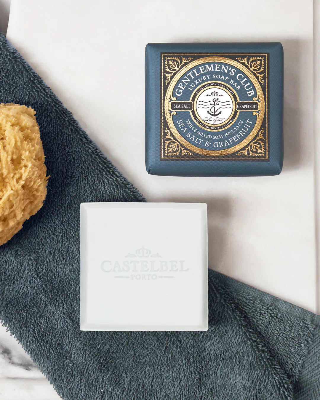 Castelbel Gentlemen's Club Sea Salt & Grapefruit Soap