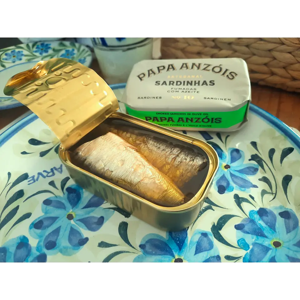 Papa Anzóis Smoked Sardines in Olive Oil